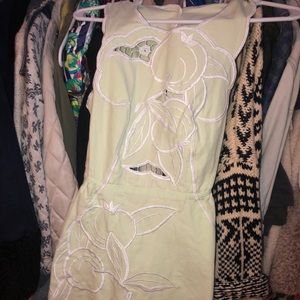 Alice McCall light lime green dress!